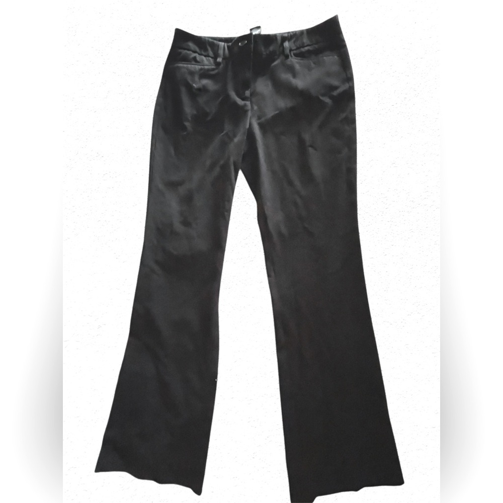 New York & Company Stretch Dress Pants Women's Size 6 Bootcut Low Rise Black
